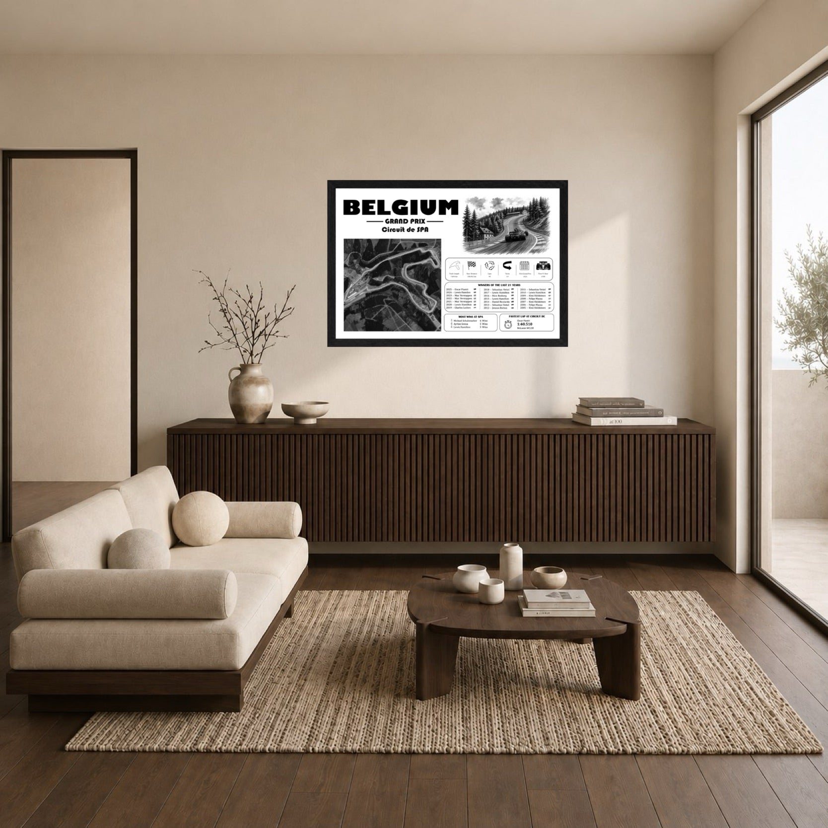 Belgium Champions Edition Black&White Landscape