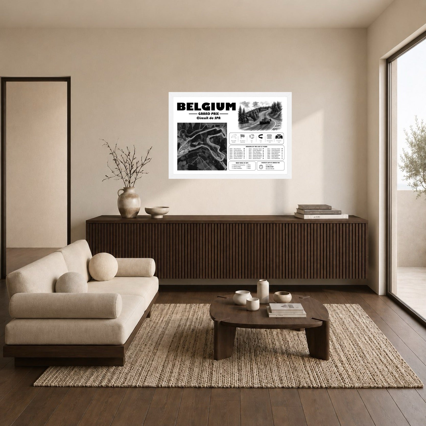 Belgium Champions Edition Black&White Landscape