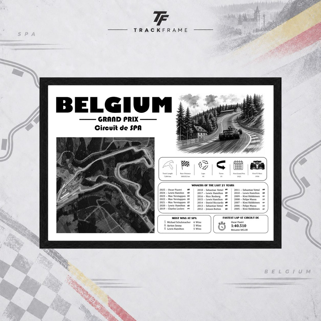Belgium Champions Edition Black&White Landscape