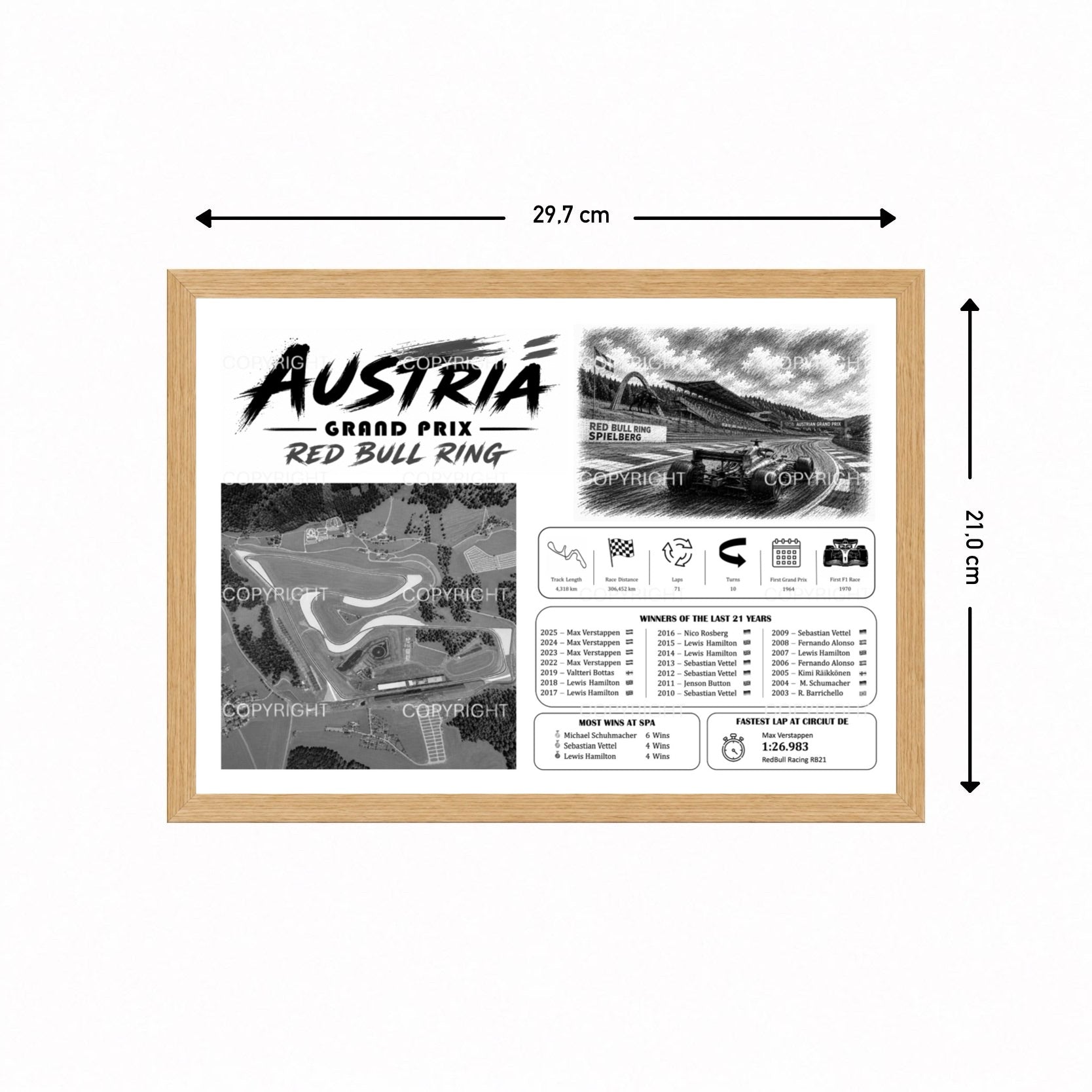 Austria - RedBull Ring Champions Edition (Black&White)