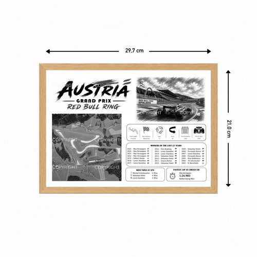 Austria - RedBull Ring Champions Edition (Black&White)