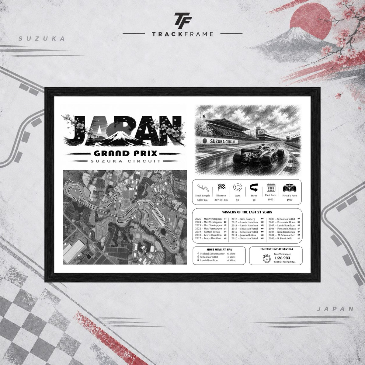 Japan Champions Edition Black&White Landscape