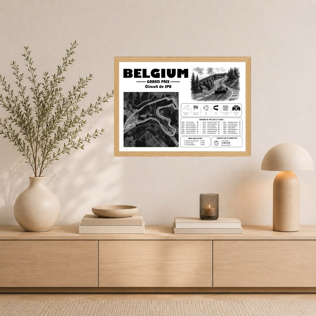 Belgium Champions Edition Black&White Landscape