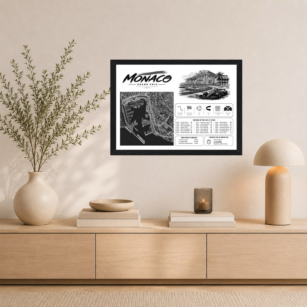 Monaco Champions Edition Black&White Landscape