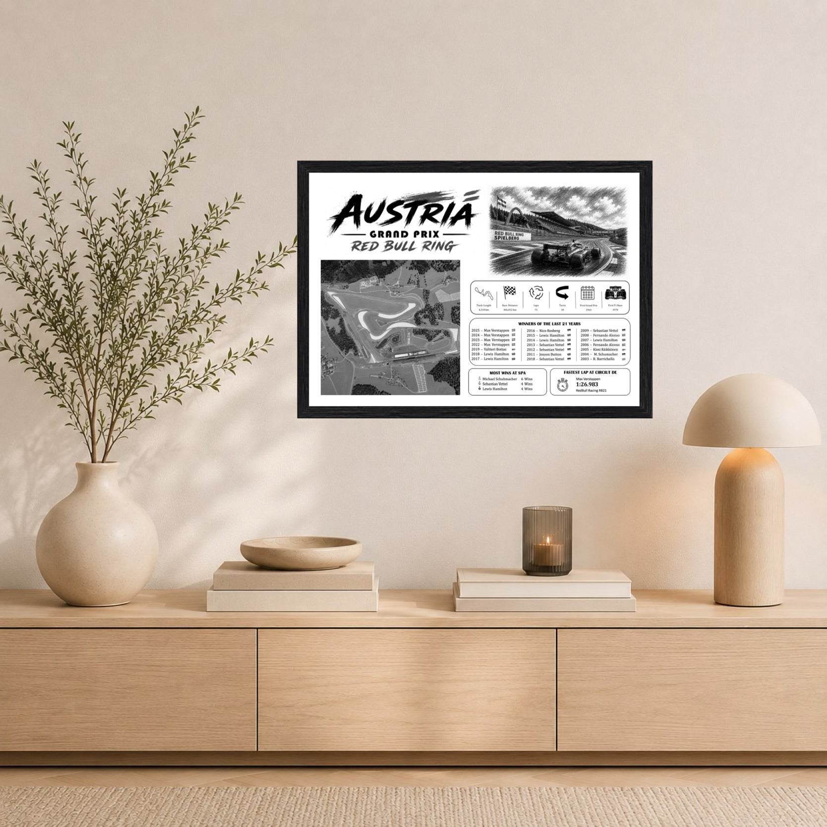 Austria Champions Edition Black&White Landscape