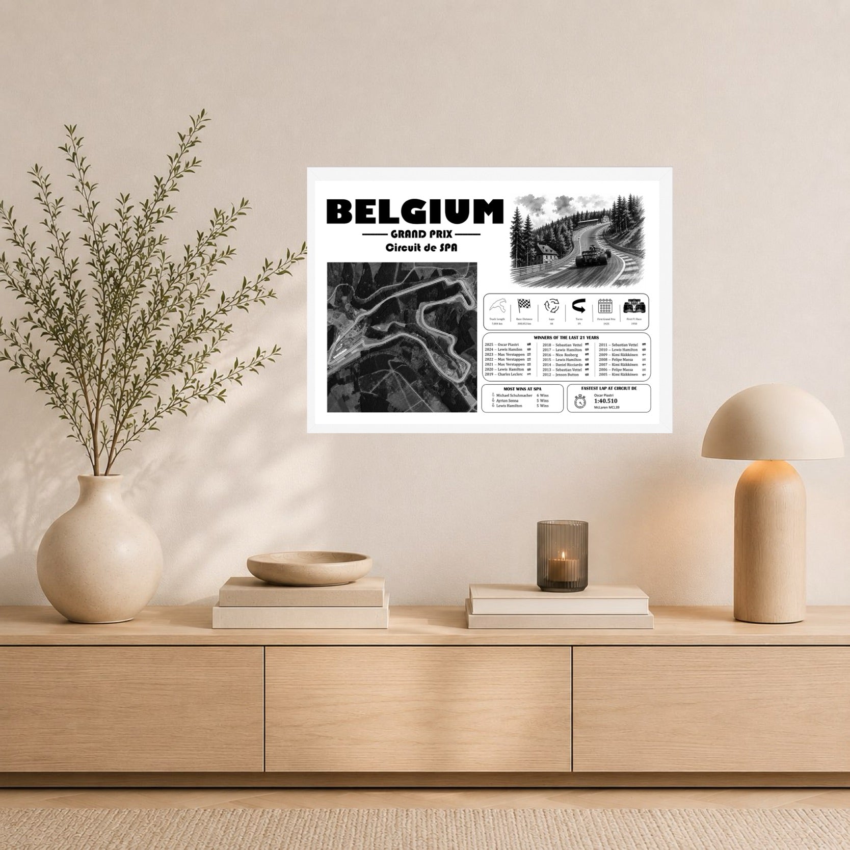 Belgium Champions Edition Black&White Landscape