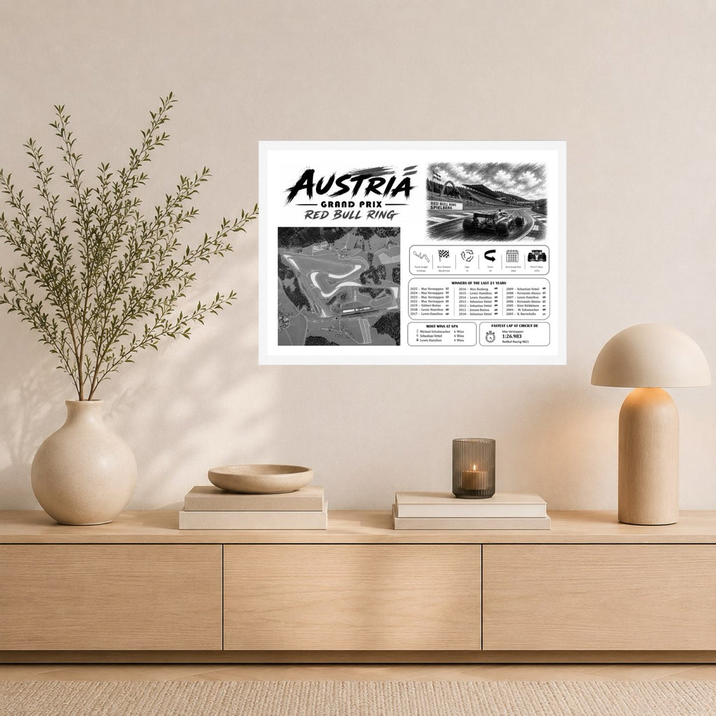 Austria Champions Edition Black&White Landscape